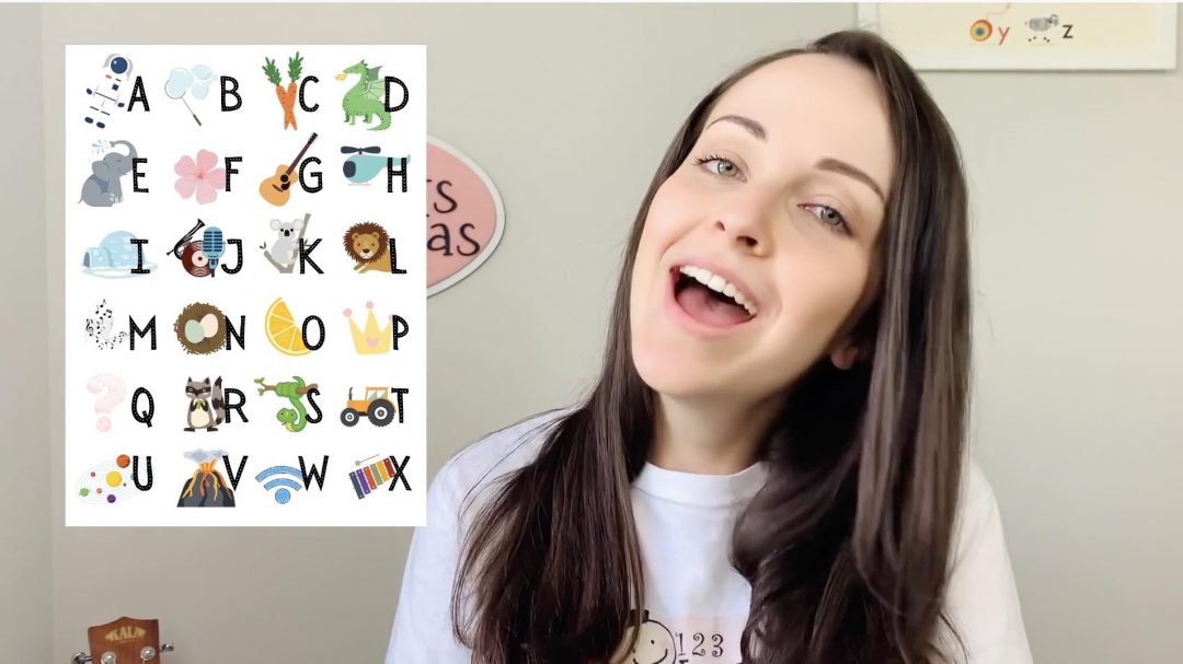 Singing the alphabet