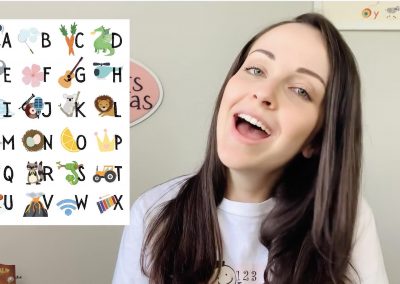Singing the alphabet