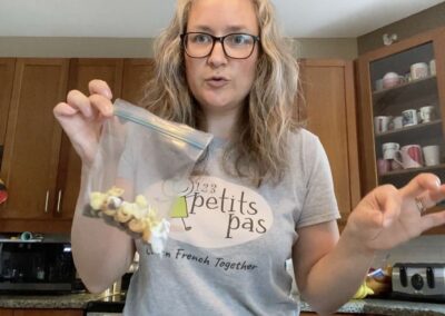 Mme Mélissa makes Trail Mix