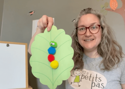 Bricolage: Caterpillar Craft